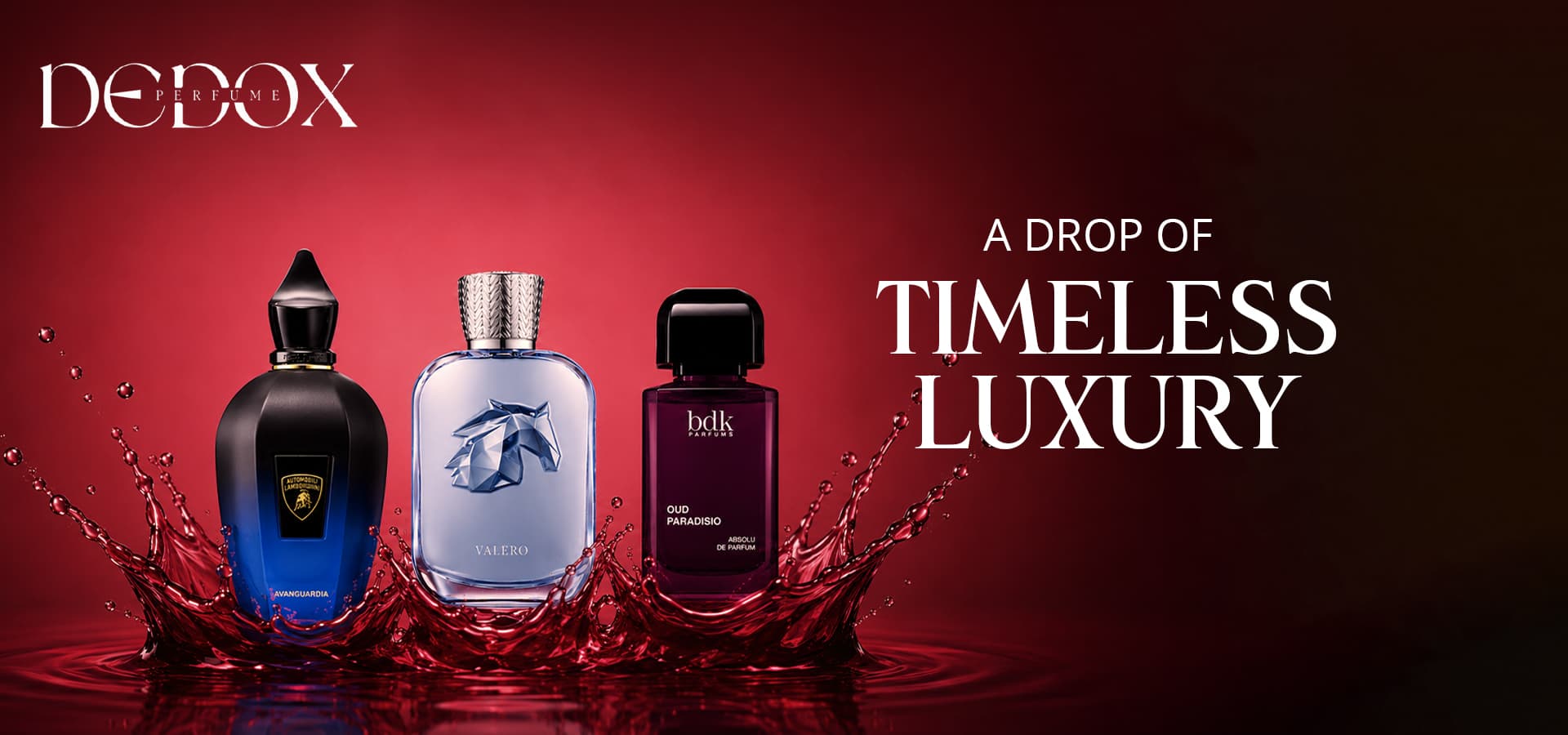Dedox Perfume banner